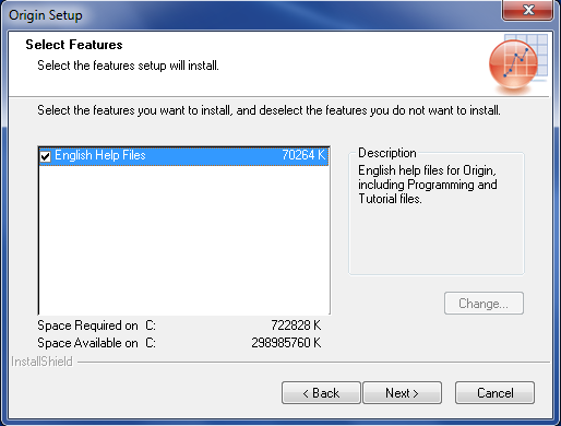 origin install 9