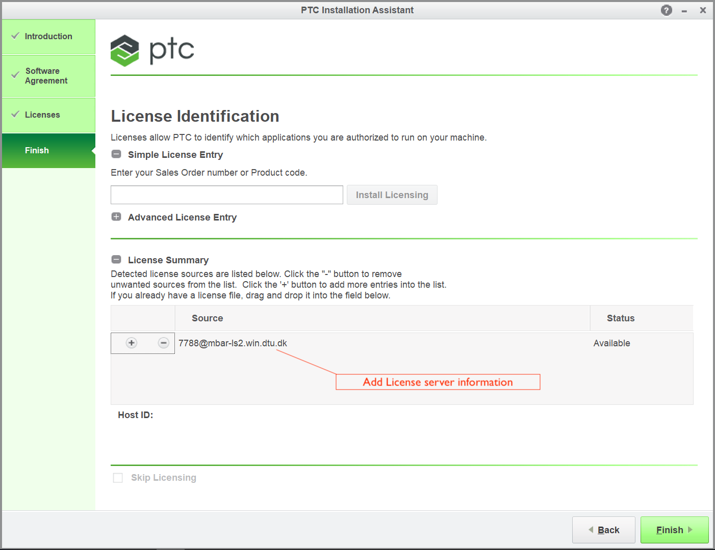 ptc license