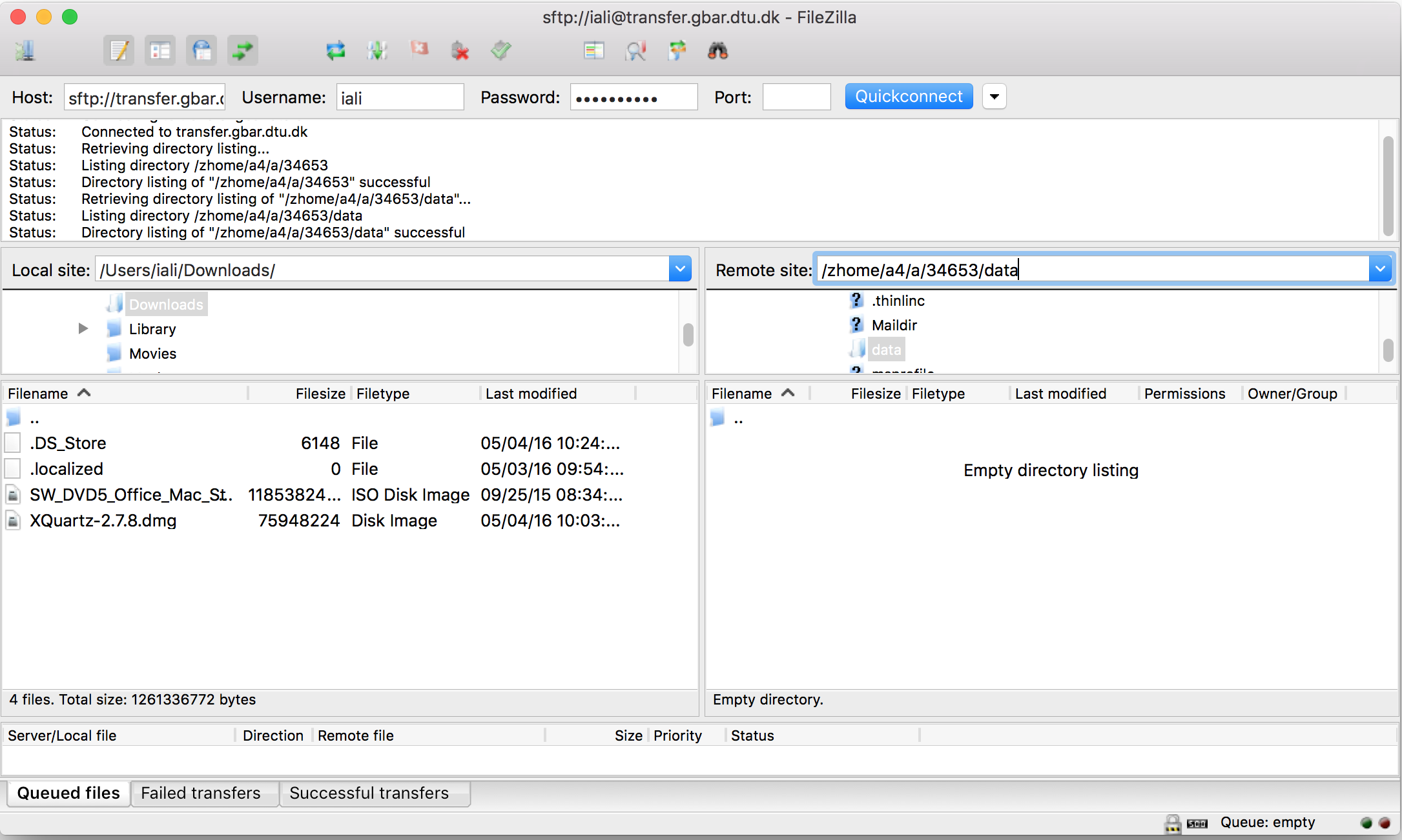 filezilla